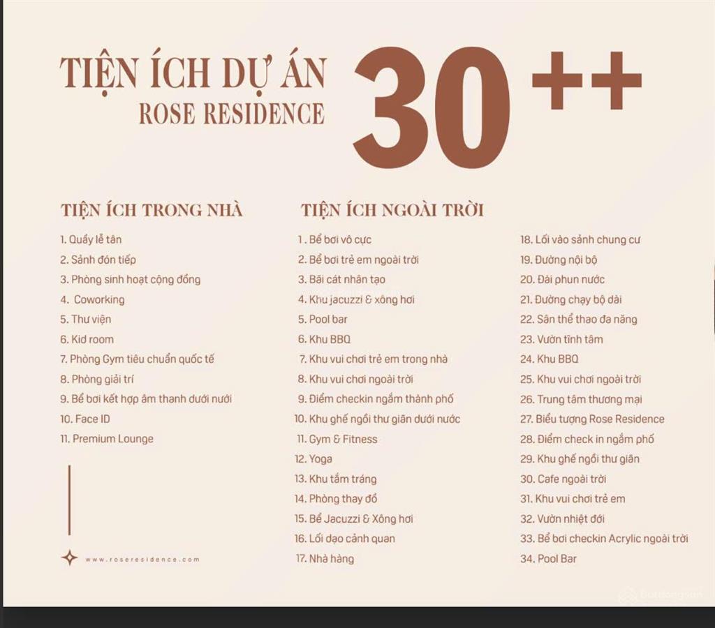 Bán hh rose view sông lạch tray 1,5pn  49,9 m2  giá 2,332 tỷ, ck 7% & tặng 15 chỉ vàng