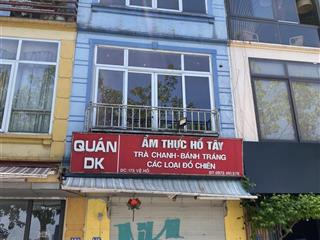 Cho thuê nhà riêng mặt đường hồ tây , view hồ tây rộng