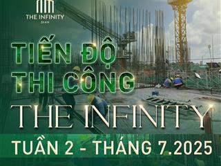 Sở hữu căn hộ cao cấp the infinity dĩ an chỉ với 10% sống khỏe, đủ tiện nghi