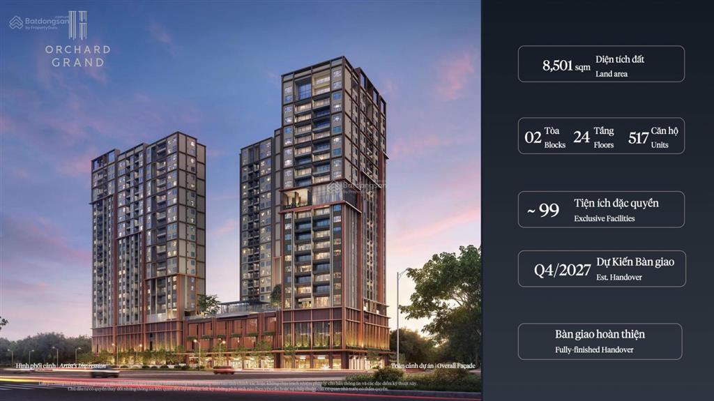 Nhận booking căn hộ orchard grand sycamore 75m² 2pn, 2wc thành phố mới hcm (cđt capitaland)