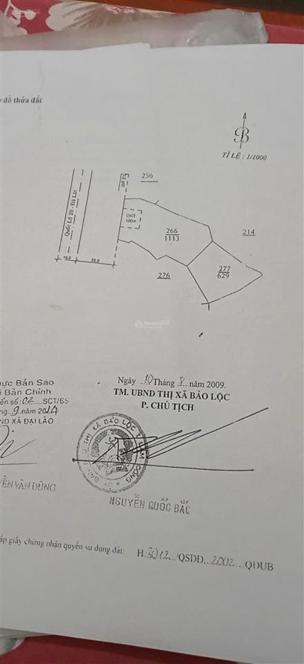 Mặt tiền quốc lộ 20 rộng rãi thích hợp làm nhà xưởng, chung cư, cửa hàng lớn