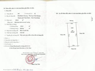 Bán 02 mảnh đất, 01 mảnh hướng bắc, ngõ 23, 01 mảnh hướng nam ngõ 33 đường lê thái tổ