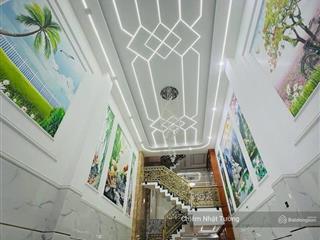 Nhà bán hẻm xe hơi đỗ cửa thông, 5 tầng, 4m x 16m, nở hậu tài lộc 5,5m, giáp lê văn quới, hơn 6 tỷ