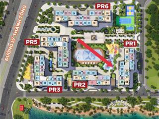 Chuyển nhượng vinhomes ocean park, the paris  pr1.2708 2pn dt 74m2, giá 5.3x tỷ, /zl 0822 687 ***