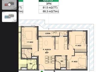 Chuyển nhượng vinhomes ocean park, the beverly 3pn đn  đb, dt 83m2, giá 5.9x tỷ, /zl 0822 687 ***