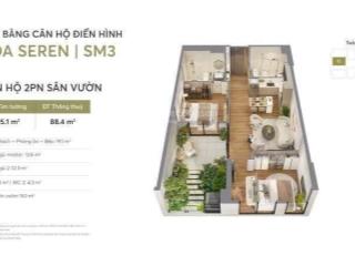 Căn sân vườn 88m2 ck lên đến 19% siêu hot tại greenera southmart với sv lên đến 9m2 cực thoáng!