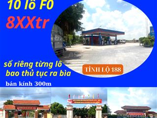 10 lô f0 tại đội 4 kim đính, kim thành, hải dương cũ. nay là xã an thành tphp