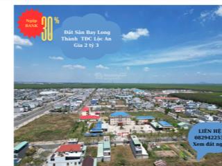 Đất tđc sân bay long thành. hàng ngộp bank 125m2 giá chỉ 2 tỷ 1.