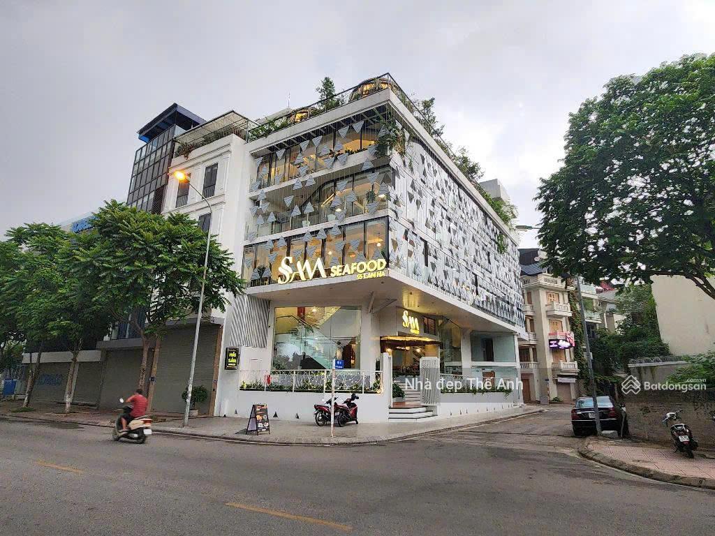 Lô góc siêu hiếm mặt phố lâm hạ 259m² 7 tầng view hồ cho thuê 270tr/tháng chỉ 128 tỷ!