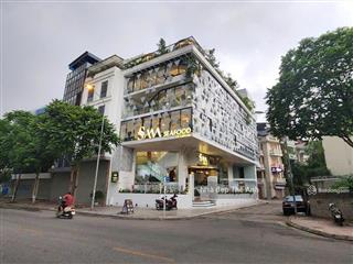 Lô góc siêu hiếm mặt phố lâm hạ 259m², 7 tầng, mặt tiền 45m, view hồ, cho thuê 270tr/tháng