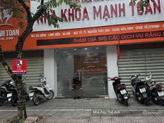 Độc đắc mặt phố! căn mặt phố sài đồng 156m2, 4 tầng, dòng tiền 840 triệu mỗi năm, mặt tiền gần 7 m