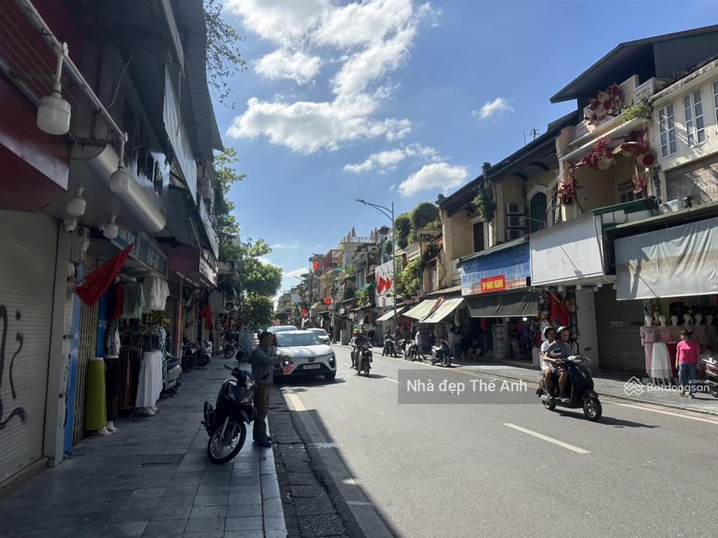 Thật 100%! viên kim cương xanh duy nhất! mặt phố hàng ngang, hàng đào 165m2, mt gần 6m, 412 tỷ