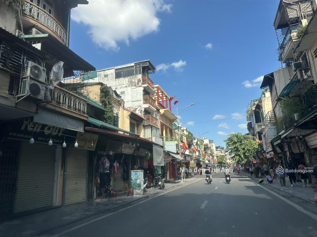 Thật 100%! viên kim cương xanh duy nhất! mặt phố hàng ngang, hàng đào 165m2, mt gần 6m, 412 tỷ