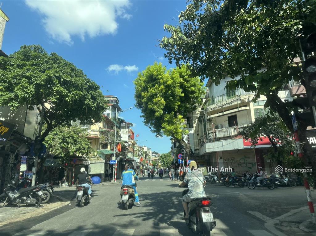 Thật 100%! viên kim cương xanh duy nhất! mặt phố hàng ngang, hàng đào 165m2, mt gần 6m, 412 tỷ