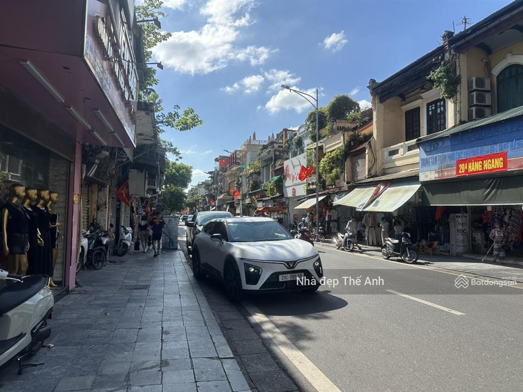 Thật 100%! viên kim cương xanh duy nhất! mặt phố hàng ngang, hàng đào 165m2, mt gần 6m, 412 tỷ