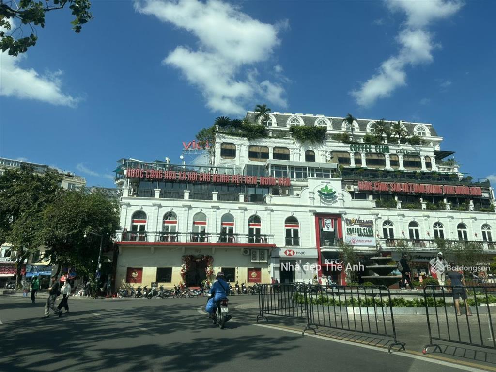 Thật 100%! viên kim cương xanh duy nhất! mặt phố hàng ngang, hàng đào 165m2, mt gần 6m, 412 tỷ