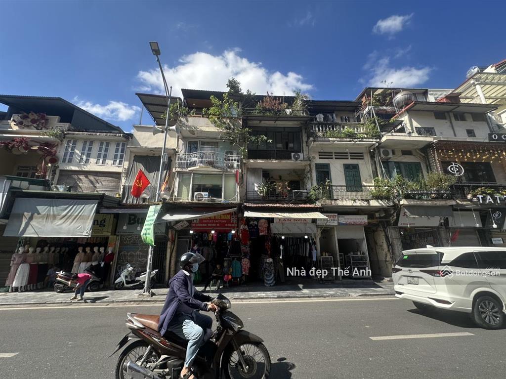 Thật 100%! viên kim cương xanh duy nhất! mặt phố hàng ngang, hàng đào 165m2, mt gần 6m, 412 tỷ