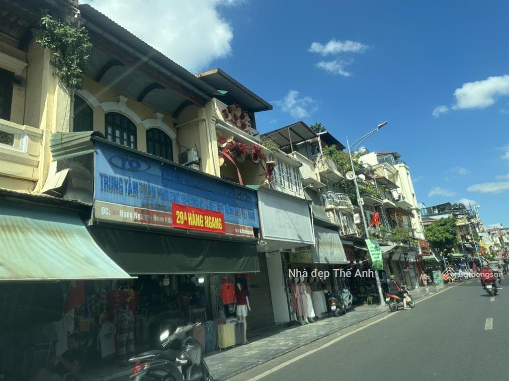 Thật 100%! viên kim cương xanh duy nhất! mặt phố hàng ngang, hàng đào 165m2, mt gần 6m, 412 tỷ