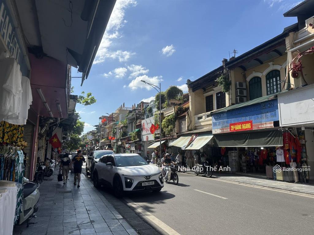 Thật 100%! viên kim cương xanh duy nhất! mặt phố hàng ngang, hàng đào 165m2, mt gần 6m, 412 tỷ