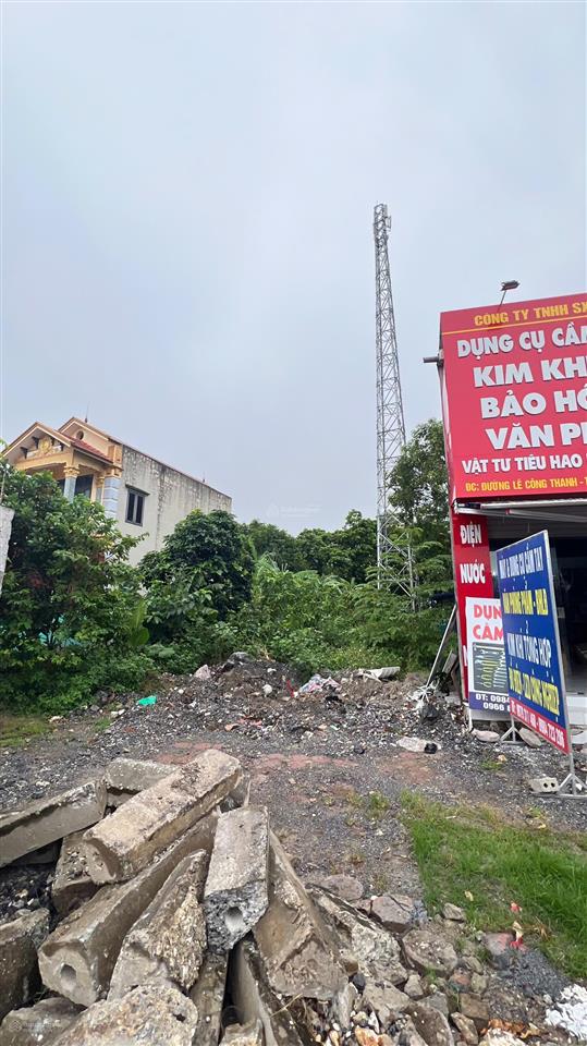 Bán đất mặt đường lê công thanh gần uỷ ban phường hà nam, gần ngã tư chợ tiên tân diệ