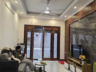 Bán nhà phố an dương, 3 thoáng vĩnh viễn, trước nhà thoáng sáng, xây mới 35m*5 tầng full nội thất