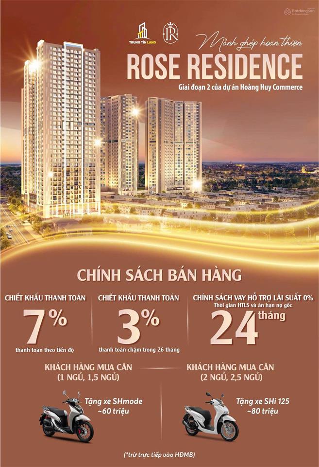 Hh rose residence chỉ 1,7 tỷ.  0888 206 ***