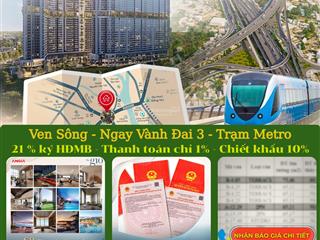 Giỏ hàng độc quyền the gió riverside view sông ngay metro s2.1 tăng giá theo hạ tầng