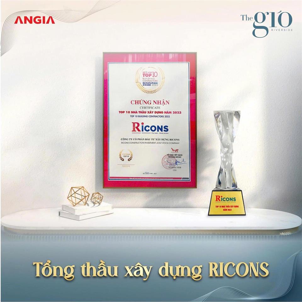 The gió riverside phân phối trực tiếp căn đẹp từ cđt, giá thực dành cho khách hàng quan tâm dự án