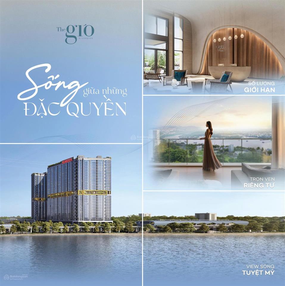 Tin thật giá thật  căn hộ the gió riverside  trực diện sông, chính sách ưu đãi bùng nổ tháng 5