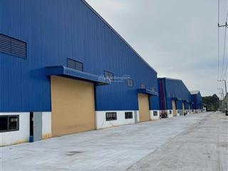 Cho thuê nhà xưởng 15500m2 tại kcn tân uyên bình dương đường container pccc điện 1000kva