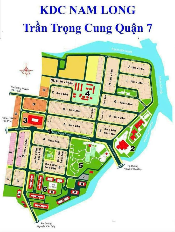 Chuyên bán biệt thự nhà phố giá tốt nhất nam long q.7  12x24m, 8x24m giá 22 tỷ, 5x24m giá 16 tỷ