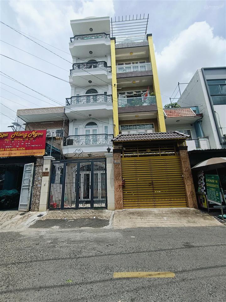 Nhà bán mặt tiền lũy bán bíchlương minh nguyệt 4x25m nhà mới trệt, 3 lầu, st chỉ 120tr/m2