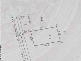 Hàng hiếm tại nguyễn văn tạo, 3 tỷ, 130m2 đất thổ cư