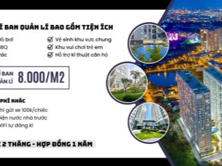Cho thuê căn hộ chung cư 55m2 (2pn  2wc). giá 5tr5. giảm tháng đầu 5tr/ tháng