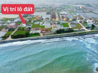 0975 897 *** bán lô đất trung tâm thị trấn, 184m2, mt 5m, sát quảng trường biển, giá 2.9 tỷ