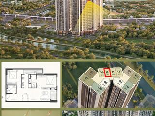 Sm2.2110 căn 2pn tầng cao, trục đẹp view thoáng tuyệt đối
