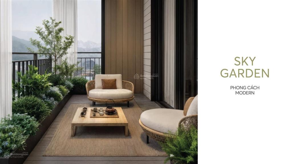 Căn hộ 3pn sân vườn  biệt thự trên không độc bản duy nhất tại greenera southmark