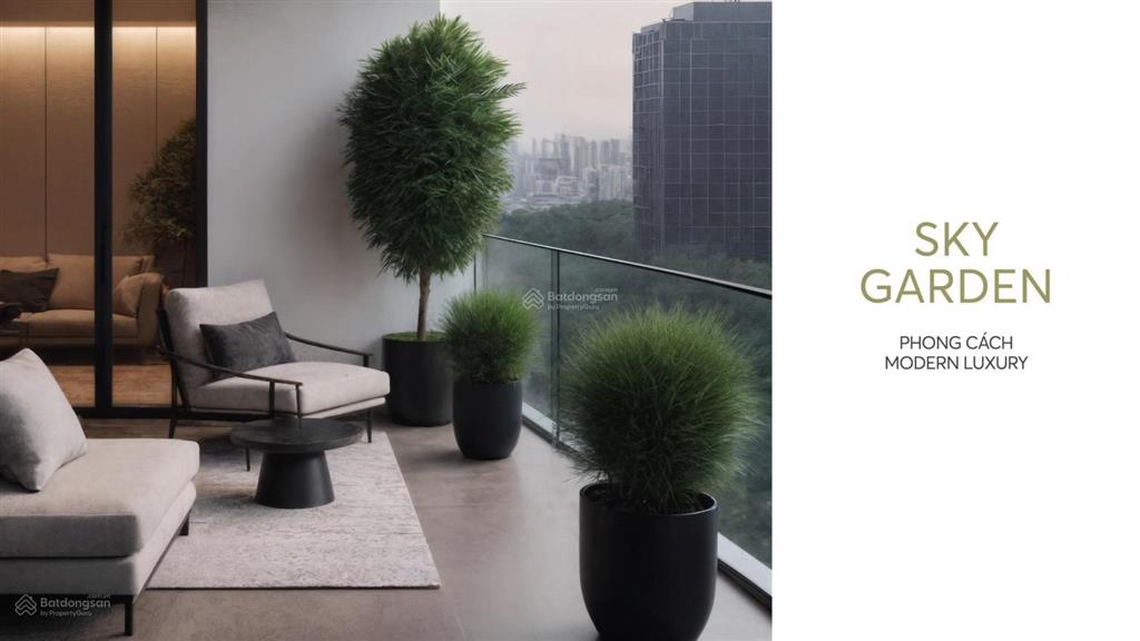 Căn hộ 3pn sân vườn  biệt thự trên không độc bản duy nhất tại greenera southmark