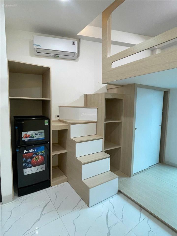 Khai trương ccmn 25m2 30m2 full nội thất. máy giặt riêng, ban công thoáng tại minh khai