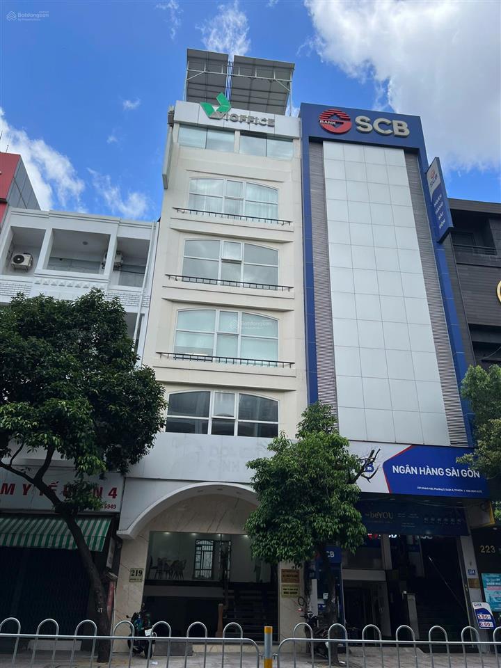Cho thuê văn phòng 80m2, ngang 6m ở 219 khánh hội quận 4, giá chỉ 16 triệu cho làm 24/7