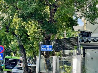 Bán đất lô góc phố vip nguyễn thái họckdxây ks, ccmn288m2mặt tiền khủng 7mgiá chỉ 45 tỉ