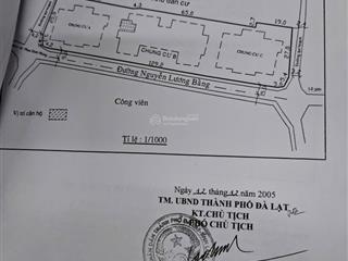 Bán căn chung cư nguyễn lương bằng p2  đà lạt .
