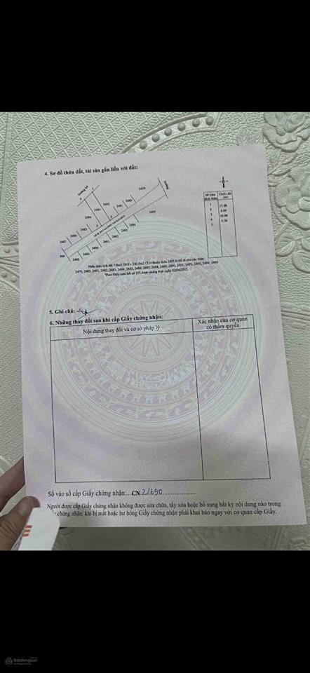 Chính chủ bán lô đất 85m2 nghi trường giá đầu tư