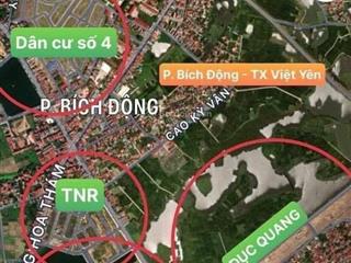 Đất nền việt yên chỉ từ 1.9 tỷ/ lô