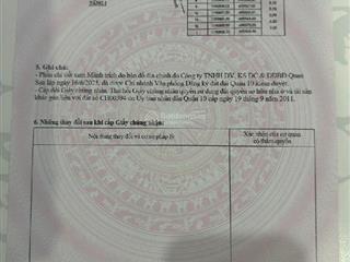 Bán nhà đuòng bà hạt quân 10 dt 42m giá 5.2 tỷ