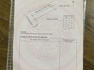 Siêu phẩm lô góc đẹp tuyến 2 đường 402 trung tâm kiến thụy diện tích 78m, mặt tiền 4,