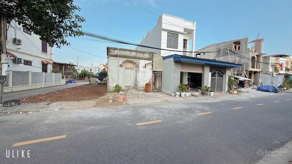 Siêu phẩm lô góc đẹp tuyến 2 đường 402 trung tâm kiến thụy diện tích 78m, mặt tiền 4,