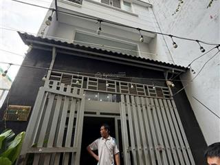 Nhà hẻm 6m quang trung p8 ngay trường học nguyễn công trứ đối diện hãng xe mecerdes. dt 5x16m