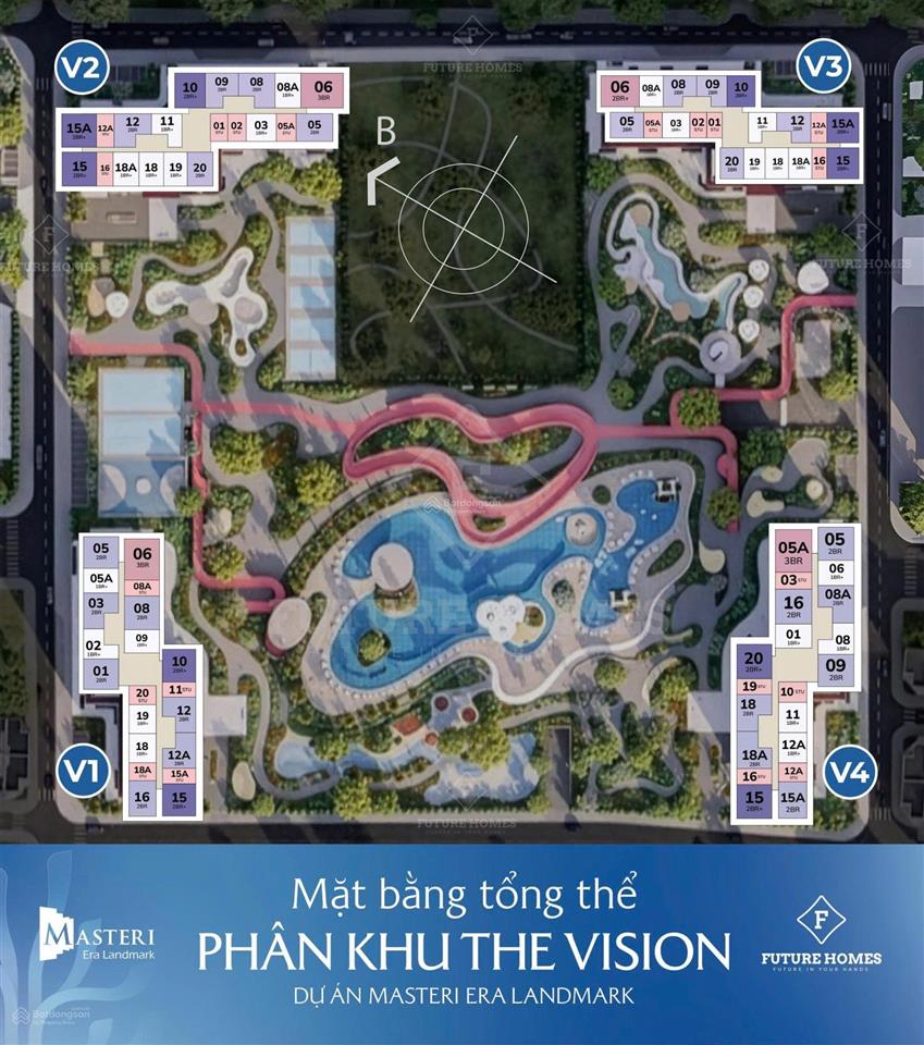 Studio không chênh, hướng mát, view thoáng