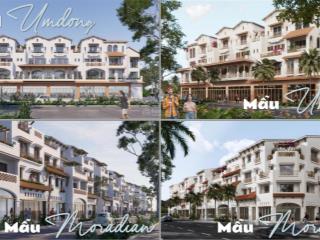 Nhà phố liên kế cạnh biển, mặt tiền 7.5m, dtxd 518m2, giá chỉ 20 tỷ